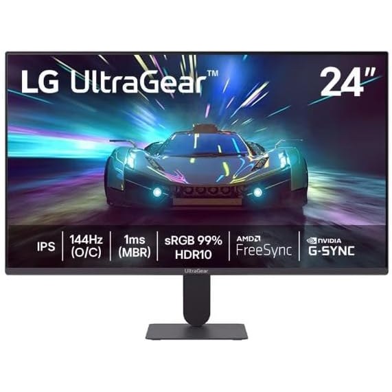 Monitor LG UltraGear 24G411A-B 24" FHD 144Hz 1ms
